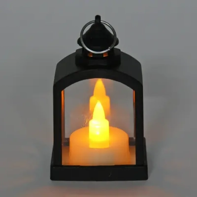 Сувенир с подсветкой «Уютный вечер» 5,5*9,5 см, Черный