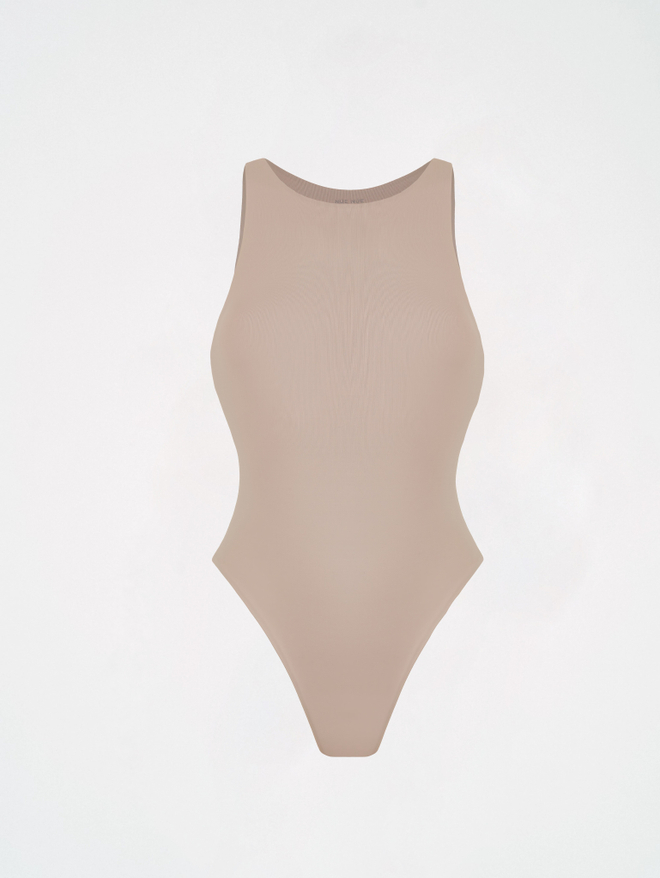 Боди hight necked sandy