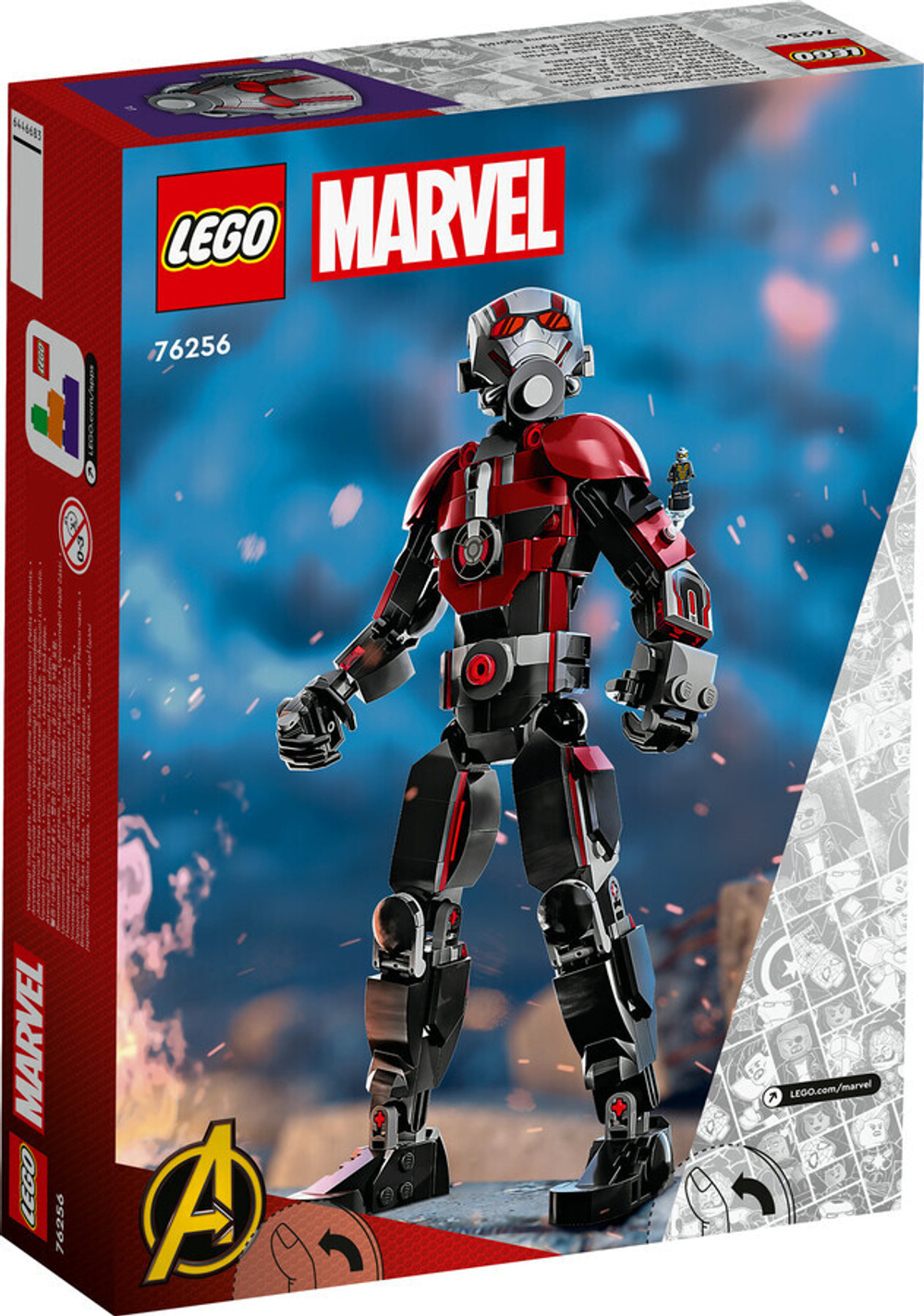 Конструктор LEGO Marvel 76256 Сборная фигурка Человека-муравья