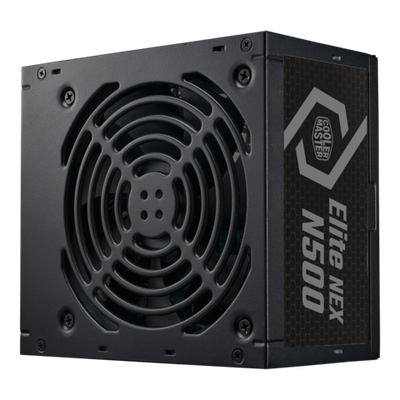 Блок питания CoolerMaster  500W, Elite NEX N500, Non Modular, КПД ≥75%, Черный, MPW-5001-ACBN-BEU
