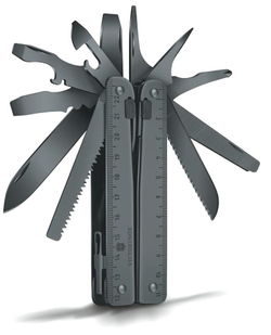 Мультитул Victorinox SwissTool (3.0323.3CN) 115мм 29функций черный картонная коробка