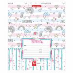 Тетрадь 24 л. BRAUBERG линия, обложка картон, "ЗАБАВНАЯ", 403586