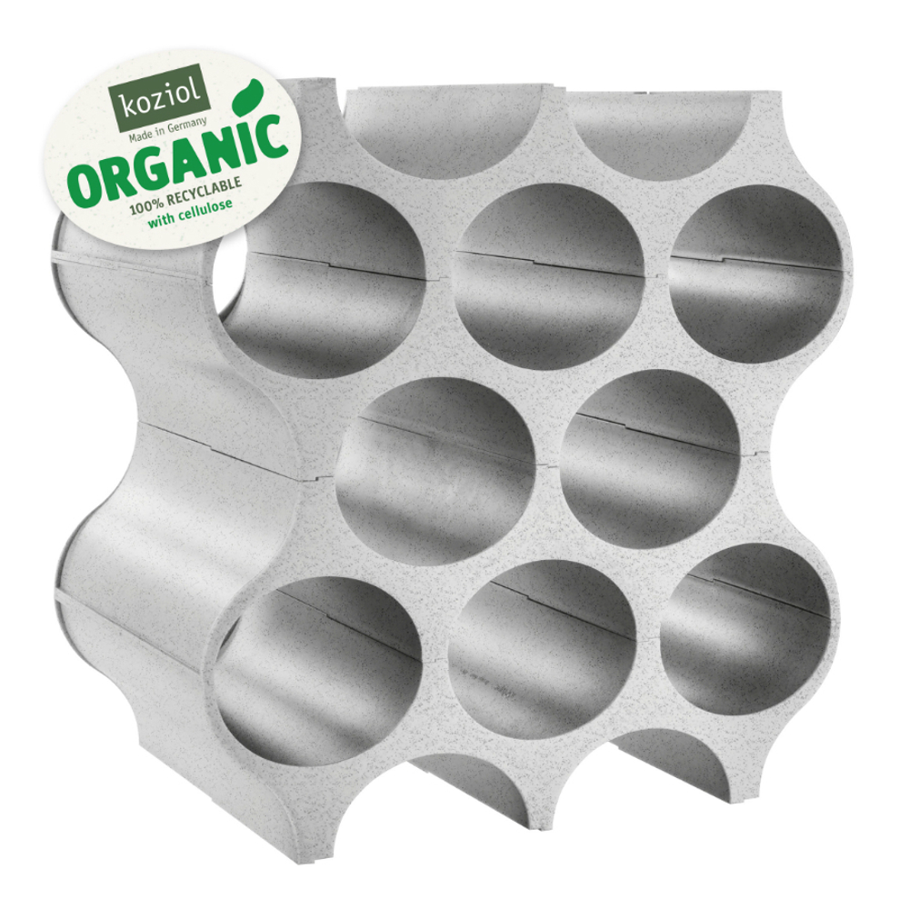 Подставка для бутылок set-up, organic, серая