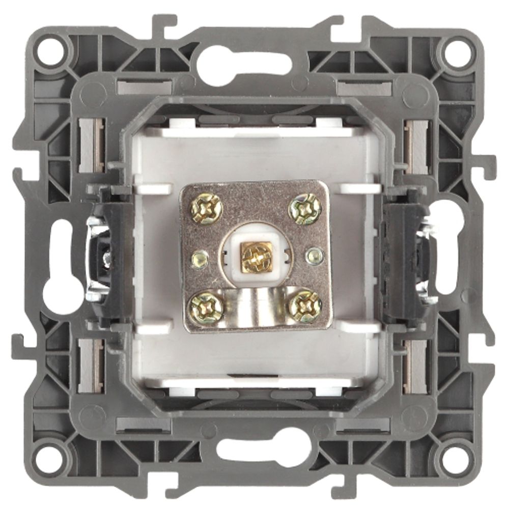 12-3101-12 ЭРА Розетка TV одиночная, IP20, Эра12, графит