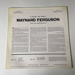 Винтажная виниловая пластинка LP Maynard Ferguson A Message From Newport (Spain 1977)