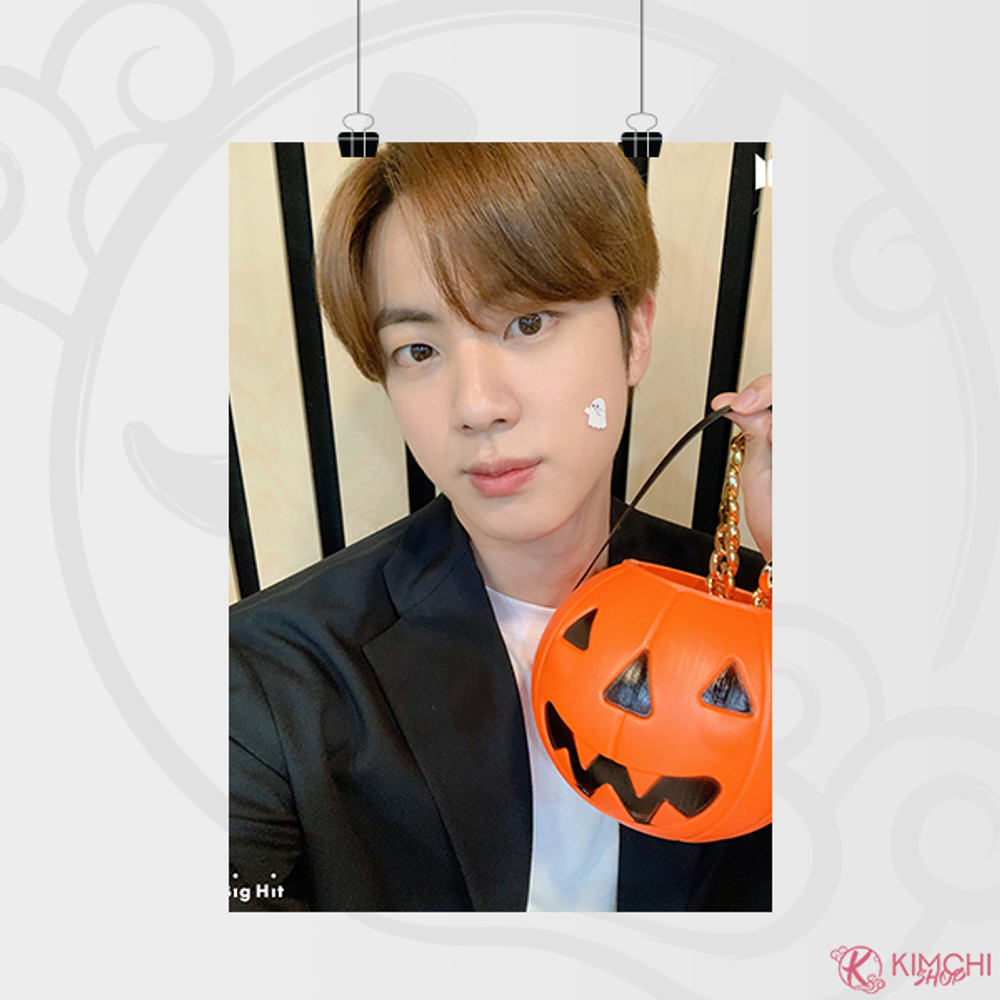 Постер А4 - BTS - Halloween