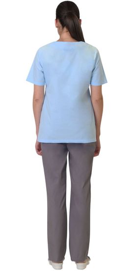 Костюм женский "Сириус-Кэтрин" (голубой/т.серый)