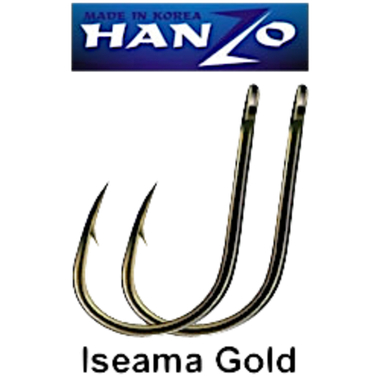 Крючок Hanzo Iseama SW-006-1Gold №04 10шт