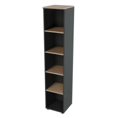 Стеллаж для документов высокий узкий Prego office 403х420х2000 ПОСВУ