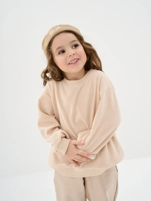 Свитшот велюровый 