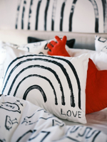 Наволочка IKEA TAPETMAL (ТАПЕТМАЛ), Белый, 50х80 см