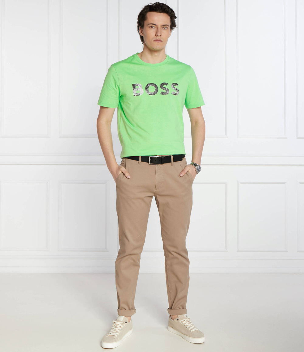 Футболка Te_Bossocean BOSS ORANGE - зеленый(50515997)