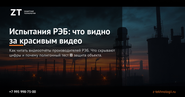 Испытания РЭБ: что видно за красивым видео Испытания РЭБ: что видно за красивым видео