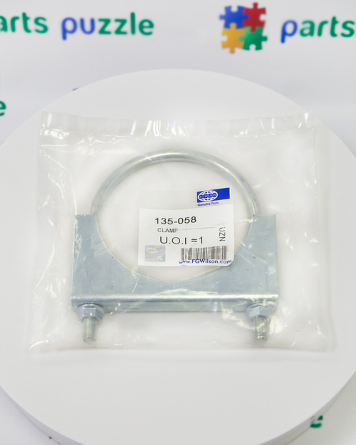Хомут глушителя / CLAMP U 4" 208-0107 АРТ: 135-058