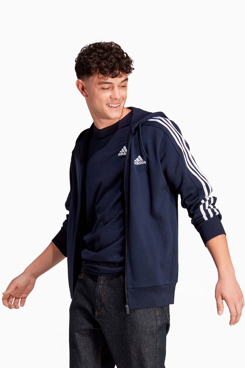 Кофта adidas Essentials 3S FZ