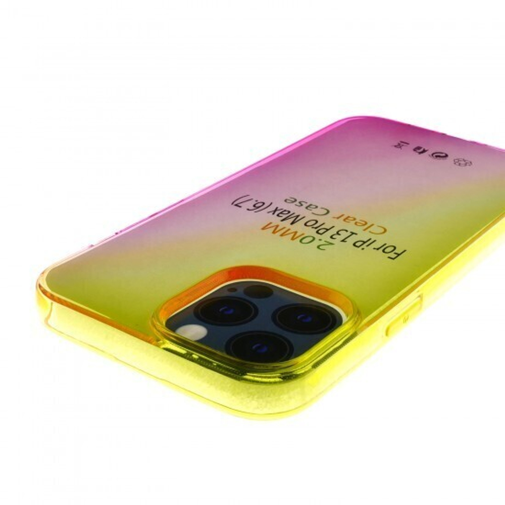 Чехол для iPhone 13 Pro Max Градиент, ТПУ, 012965