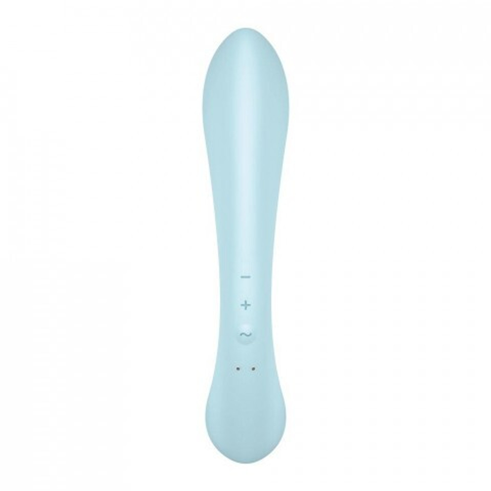Вибратор-кролик Satisfyer Triple Oh светло-голубой