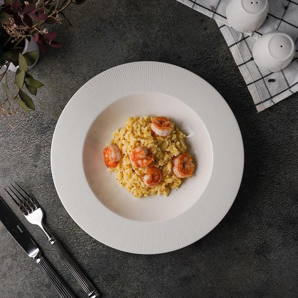 Тарелка глубокая 450 мл d 26,6 см h4 см Neo Silk Noble [6]