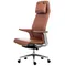 Эргономичное кресло Match HB, коричневая кожа | Bartoli Design