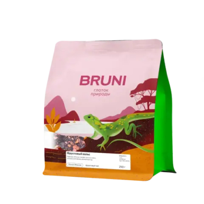 Фруктовый вальс ТМ BRUNI чай фруктовый, 250 гр.