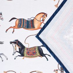 ДОРОЖКА НА СТОЛ "PASSAGE", 45Х215СМ, БЕЛЫЙ, 100% ХЛОПОК,ТВИЛ