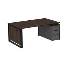 15СОУ.1609 Стол рабочий на опорной угловой тумбе (1660*930*750)