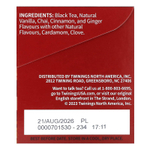 Twinings, ароматизированный черный чай, французская ваниль, 20 чайных пакетиков, 40 г (1,41 унции)