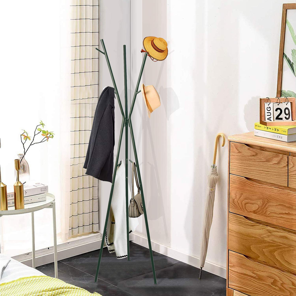 Вешалка напольная Stångån, 169 см, серо-зеленый, сталь