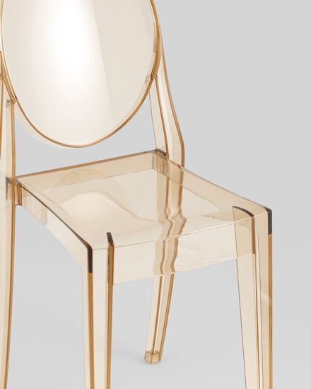 Стул Victoria Ghost  янтарный