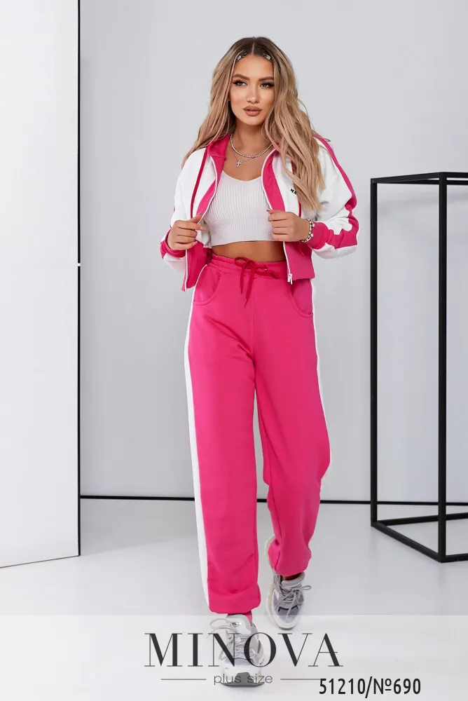 Костюм 690-малиновый Minova
