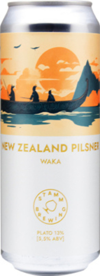 Пиво Штамм Бир Вака / Stamm Beer Waka 0.45 - банка