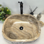 Раковина из оникса Erozy Grey EO-62232 57*47*15 0094