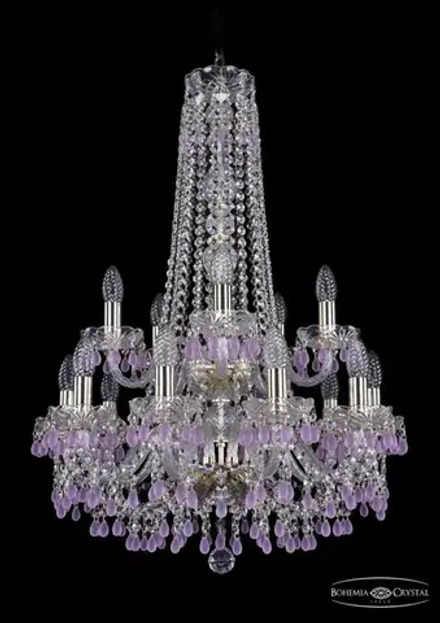 Подвесная люстра Bohemia Ivele 1410/10+5/195/h-82/2d/G/V7010