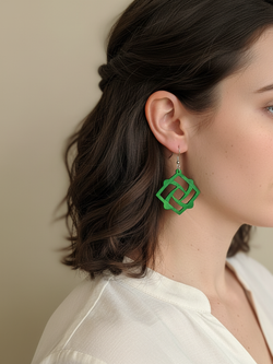 Серьги Геометрия