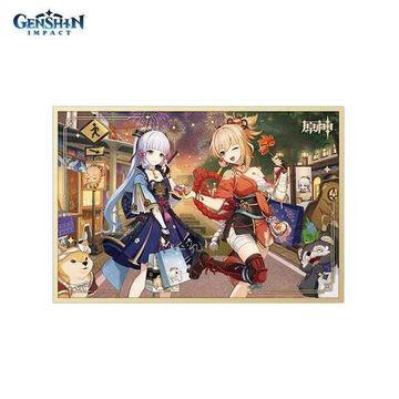 Доска Шикиши из акрила Genshin Impact A Parade of Providence 6976525000808