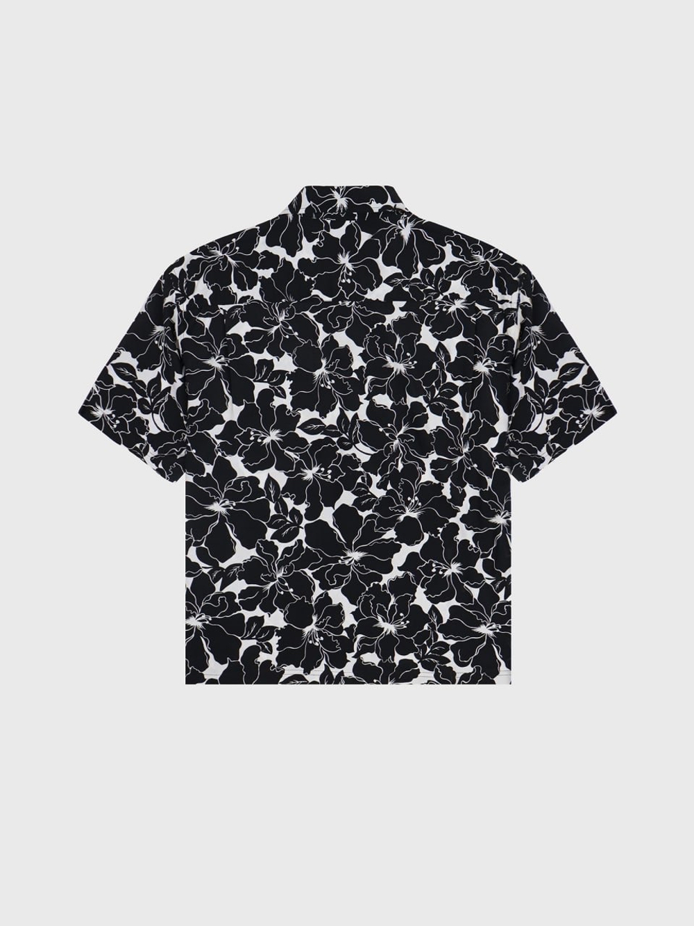 Рубашка Stussy Floral Hawaiian Black