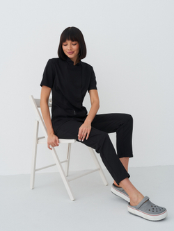 Блуза женская м212 liberty комфорт черный53