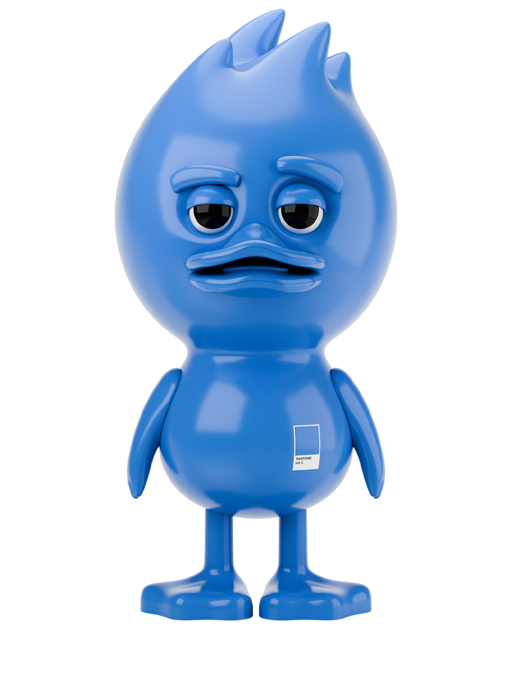 TUD TOY The Ugly Duck x PANTONE 606С СТАТУЭТКА ДЕКОРАТИВНАЯ, M