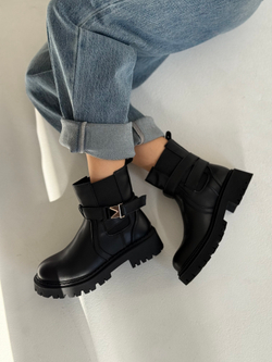 Ботинки из эко кожи