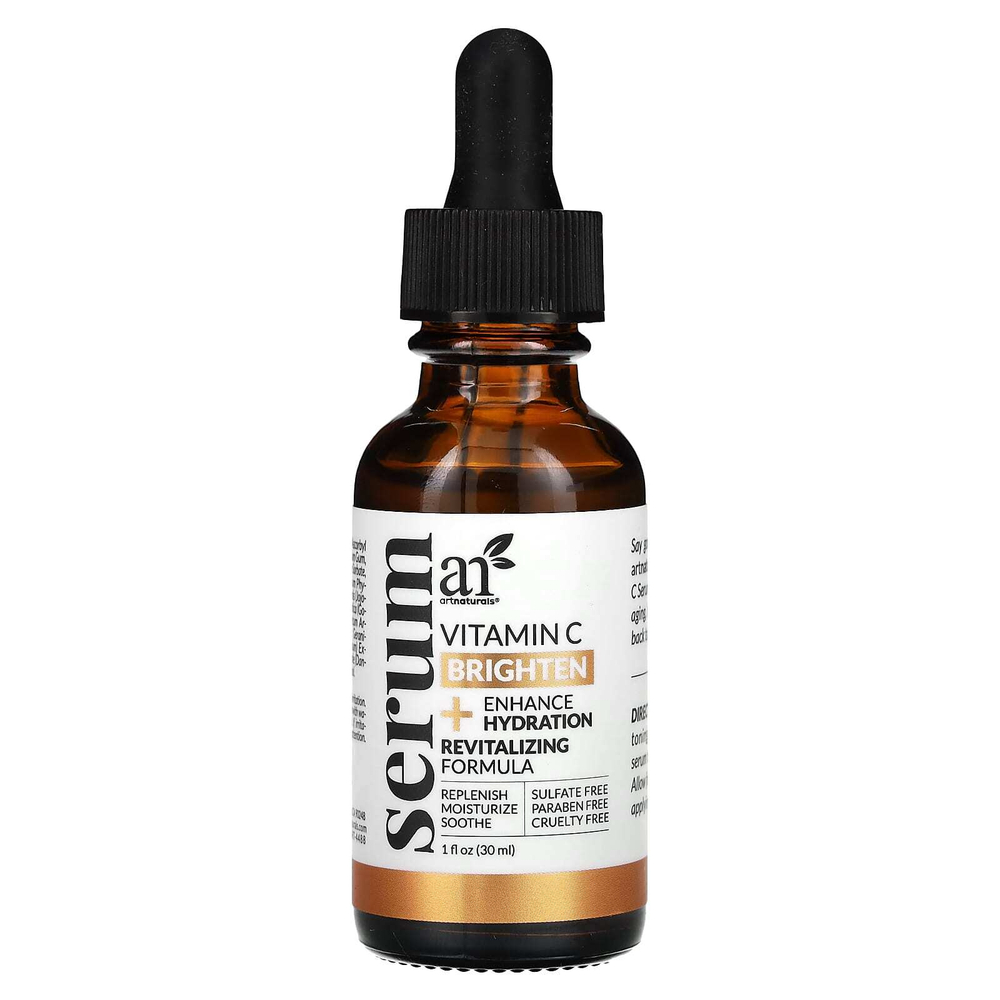 artnaturals, сыворотка с витамином C для осветления кожи, 30 мл (1 жидк. унция)