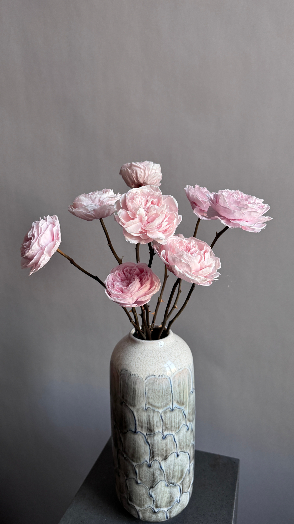 Роза пиновидная розовая d=5 см