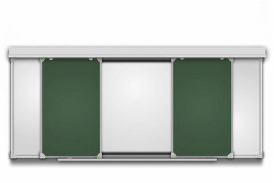 Рельсовая система 3000х1200(1500х1200) комби (боковые: маркер, центр: мел)