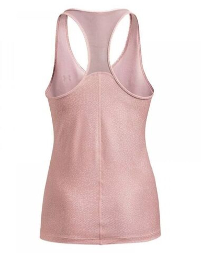 Женский топ теннисный Under Armour HeatGear Armour Racer Tank - retro pink/pink note