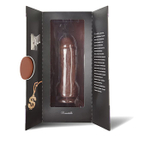 Коричневый фаллоимитатор Skinsation Black Tie Affaire Donatello - 17 см. (Цвет: коричневый)