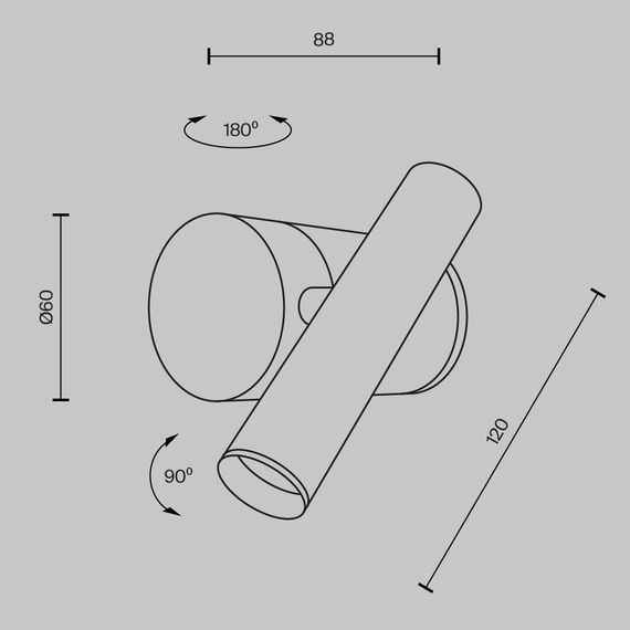 Бра Maytoni Modern MOD433WL-L3N3K1