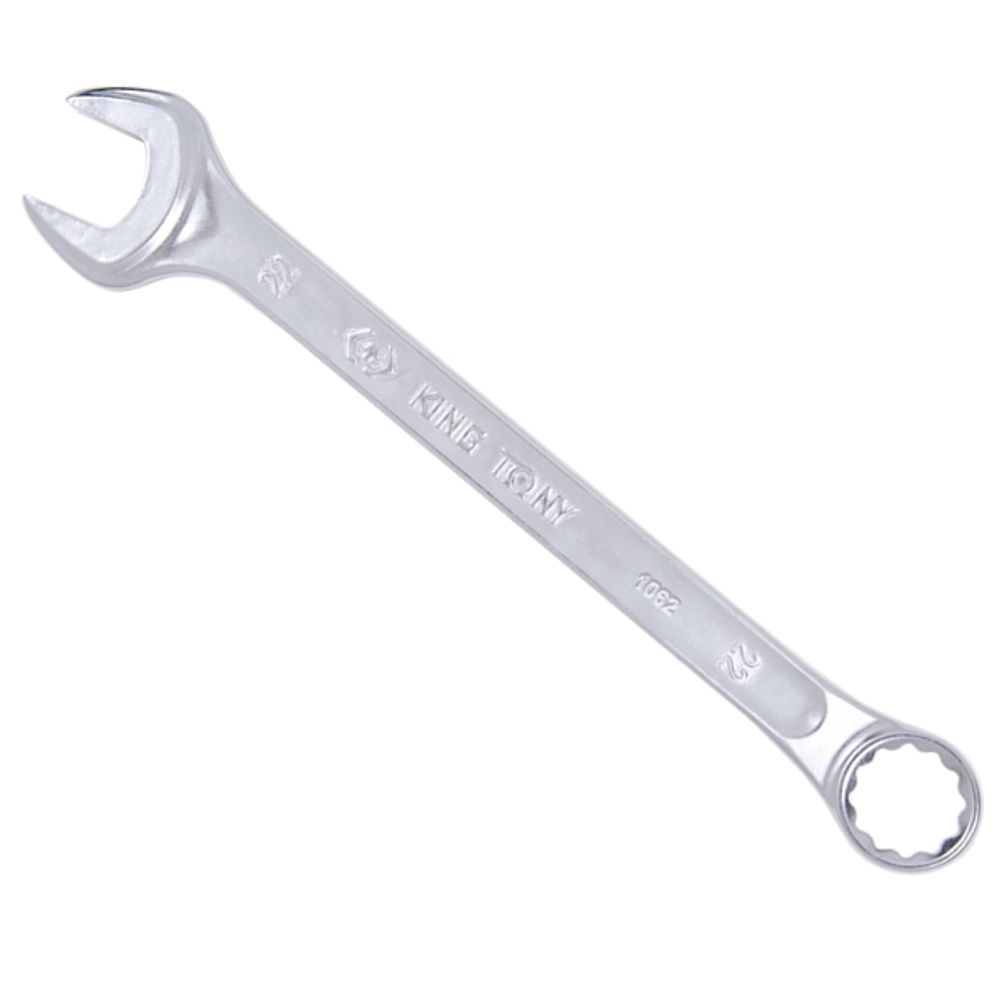 KING TONY (12D09MRN) Набор комбинированных ключей, 8-19 мм, чехол из теторона, 9 предметов