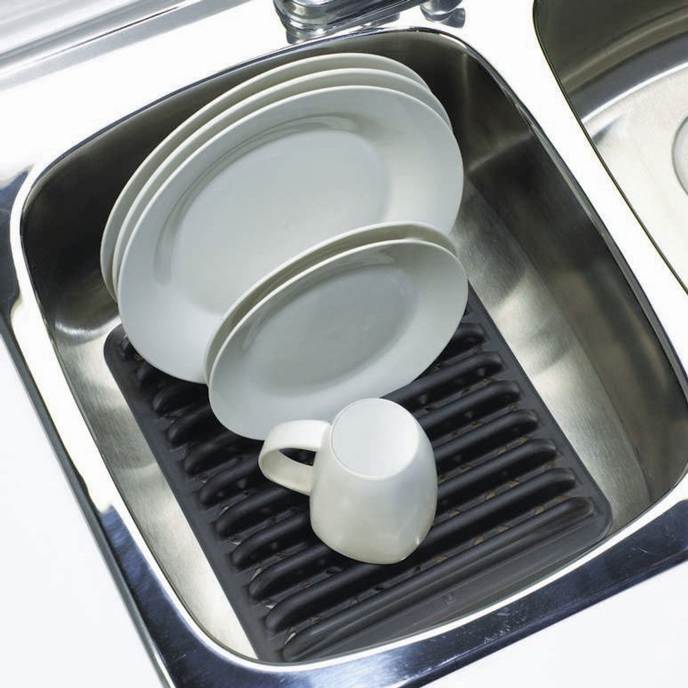 Сушилка для посуды sink, темно-серая