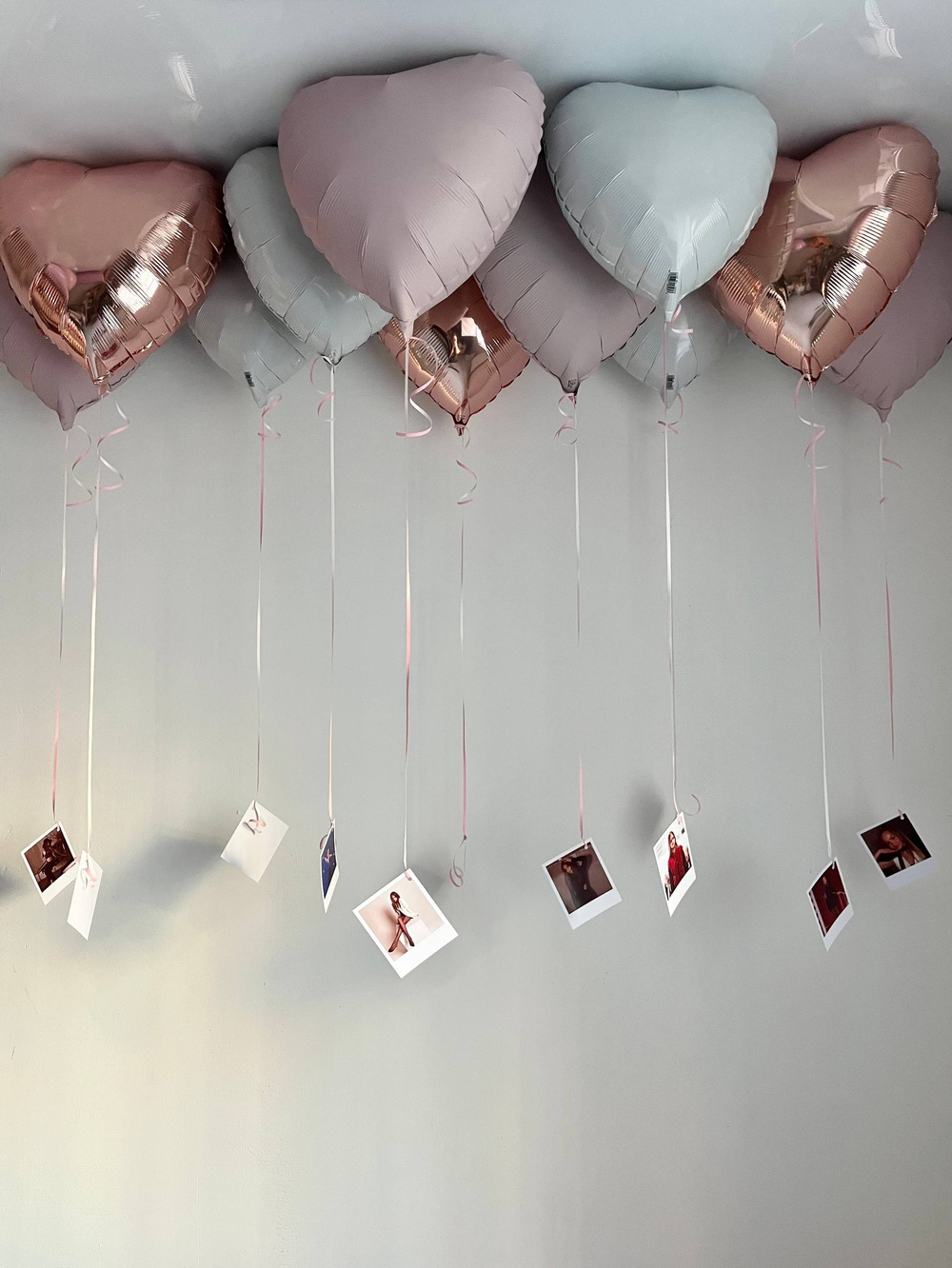 Воздушные шары с фотографиями для девушки сердца фольга №4057