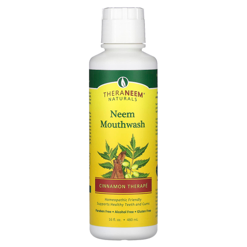 Organix South, Жидкость для полоскания рта Neem, Therapé с корицей, 480 мл (16 жидк. унц.)