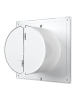 Вентилятор накладной E D125 сетка обр.клапан ERA